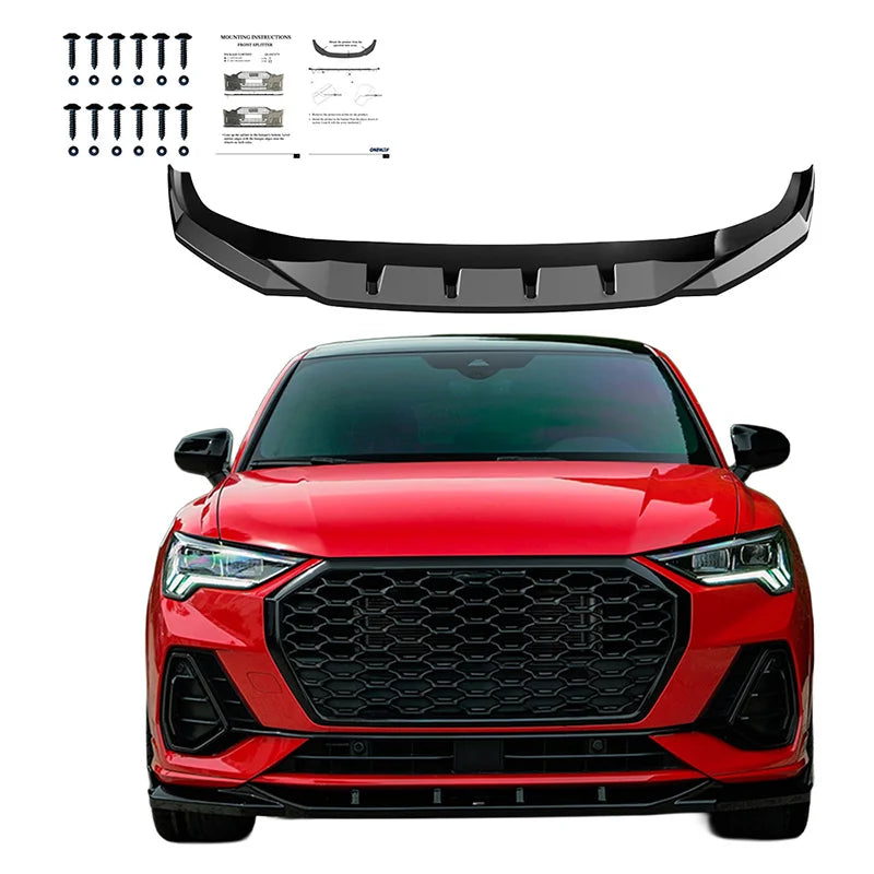 Difusor Frontal Audi Q3 (F3B) S-Line & Q3 Sportback (F3N) S-Line 2019-2025 excl. RSQ3