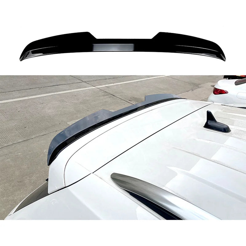 Aileron Spoiler Cap para Volkswagen Tiguan II R-Line Facelift 2020-2024 incl. Allspace & Seat Tarraco FR 2019- (ABS Glossy Black)