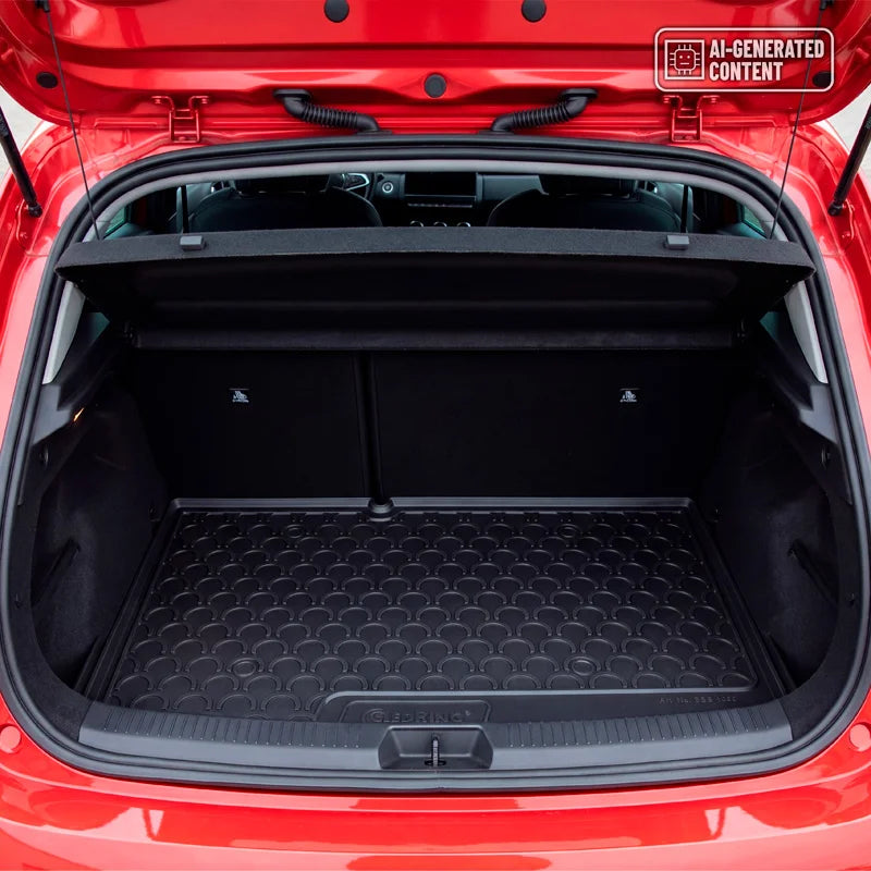Tapete Bagageira Borracha Renault Clio VI HB 5 portas 2026- (Piso inferior)