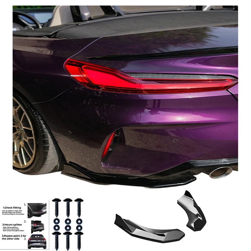 Difusores Traseiros BMW Z4 (G29) M-Pack/M40i 2018-2022 Facelift 2022- Gloss black