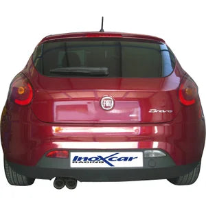 Panela InoXcar Fiat Bravo 1.4 T-Jet Sport (150HP) 2007- 2x80mm Racing