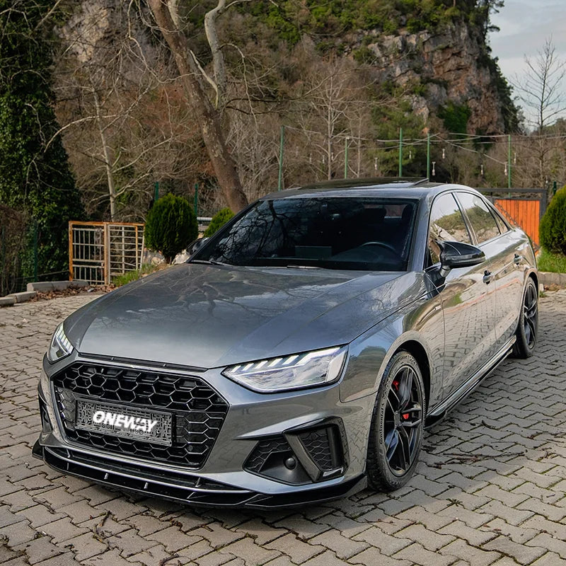 Body Kit Audi A4 (B9) Sedan S4/S-Line Facelift 2019-2024 - Gloss black