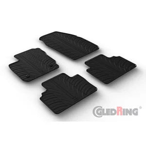 Tapetes de Borracha Ford Tourneo Courier Kombi/Passenger 2014-2023 (T profile 4 Tapetes + Clips de encaixe)