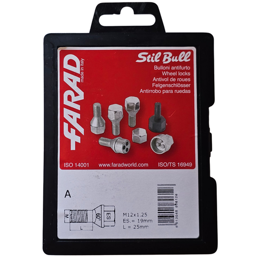 Parafusos Segurança M12X1.25 FARAD STIL-BULL A