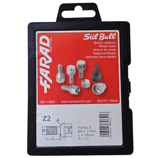 Parafusos Segurança M14x1.5 FARAD STIL BULL Z2
