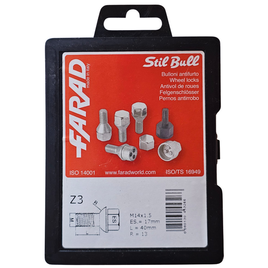 Parafusos Segurança M14x1.5 FARAD STIL BULL Z3