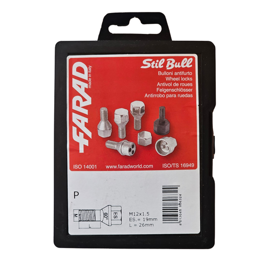 Parafusos Segurança M12X1.5 FARAD STIL BULL P