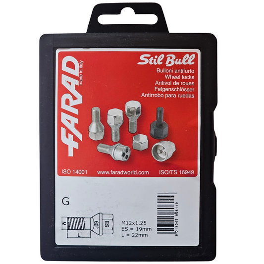 Parafusos Segurança M12X1.25 FARAD STIL BULL G