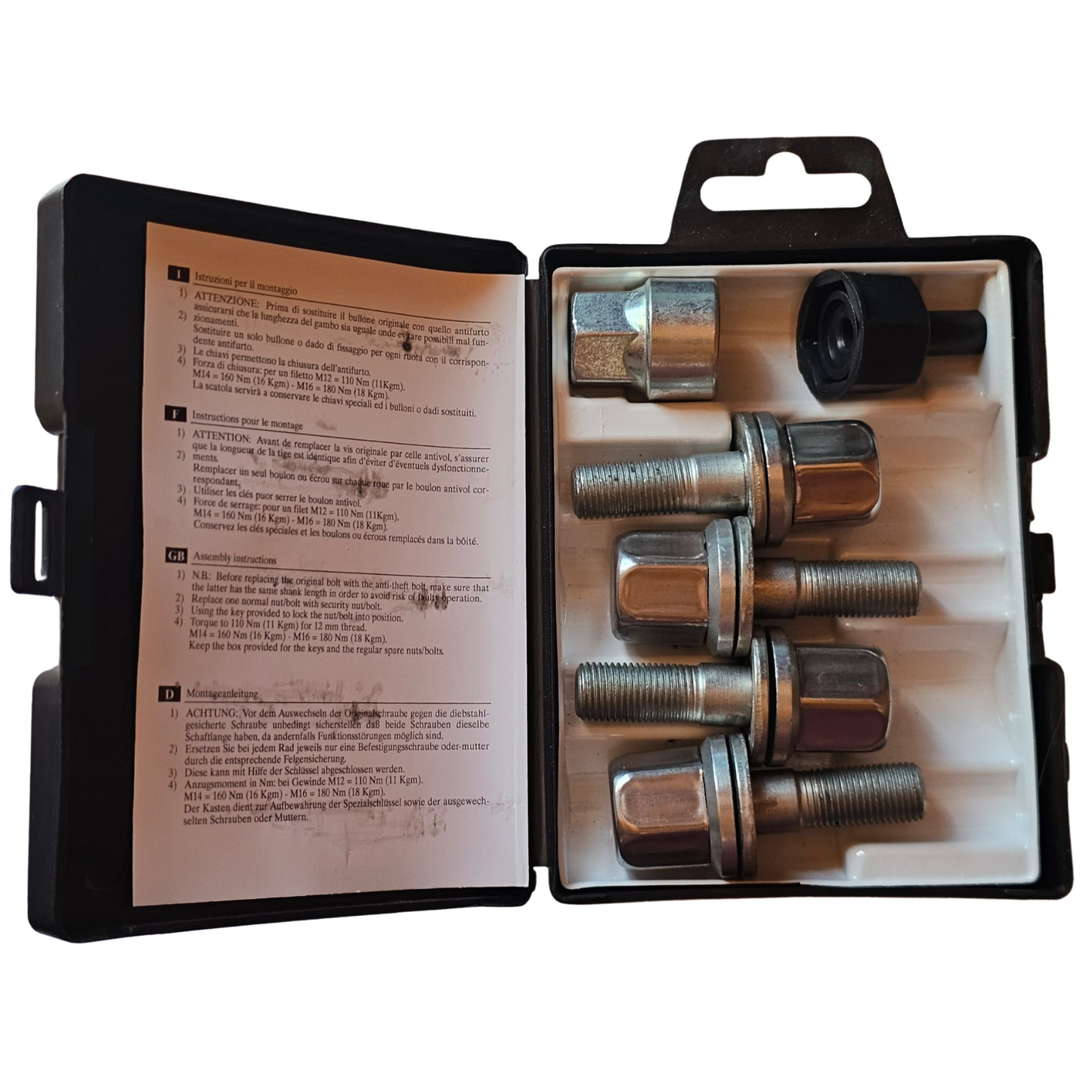Parafusos Segurança M12X1.25 FARAD STIL-BULL AH1