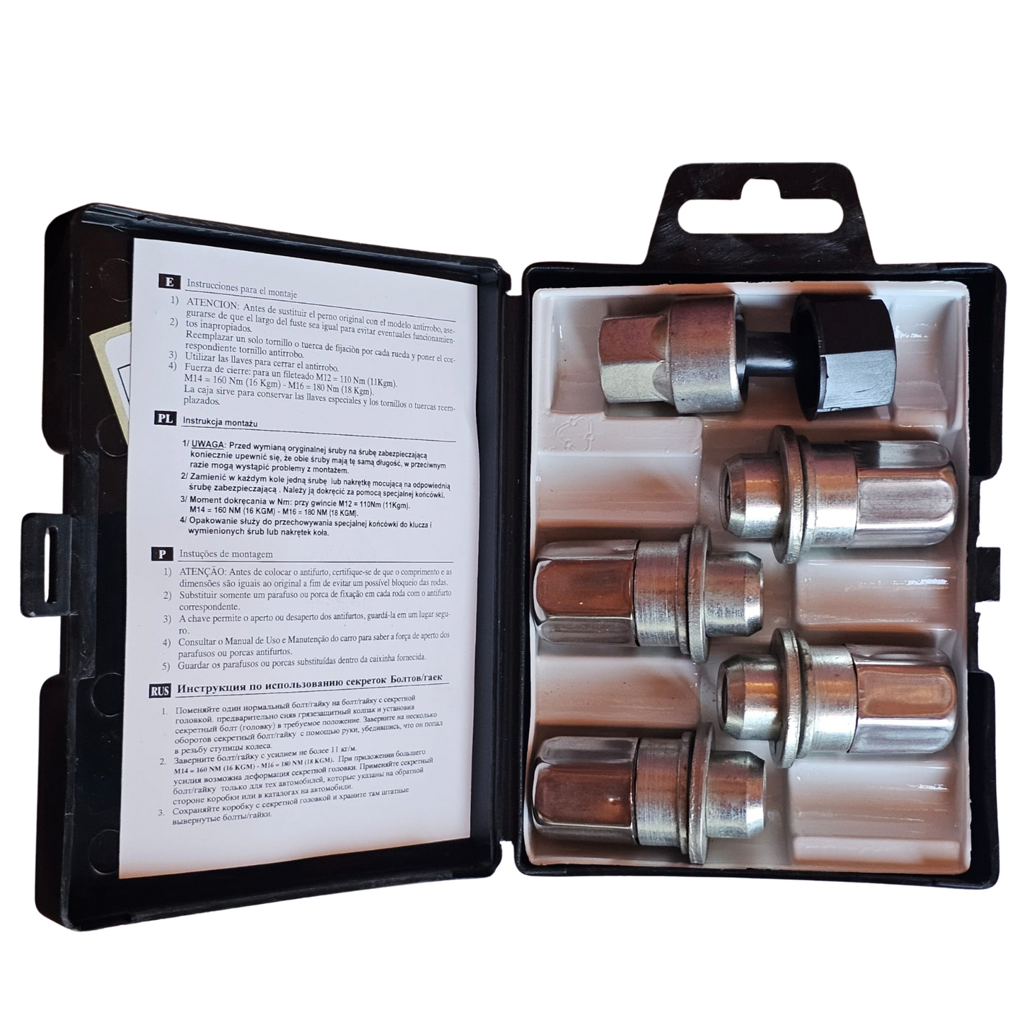 M12X1.5 FARAD STIL-BULL 462 Safety Nuts