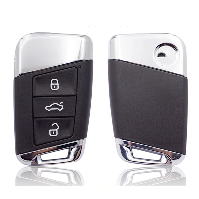 Carcaça Chave VW Skoda Keyless 3 Botões