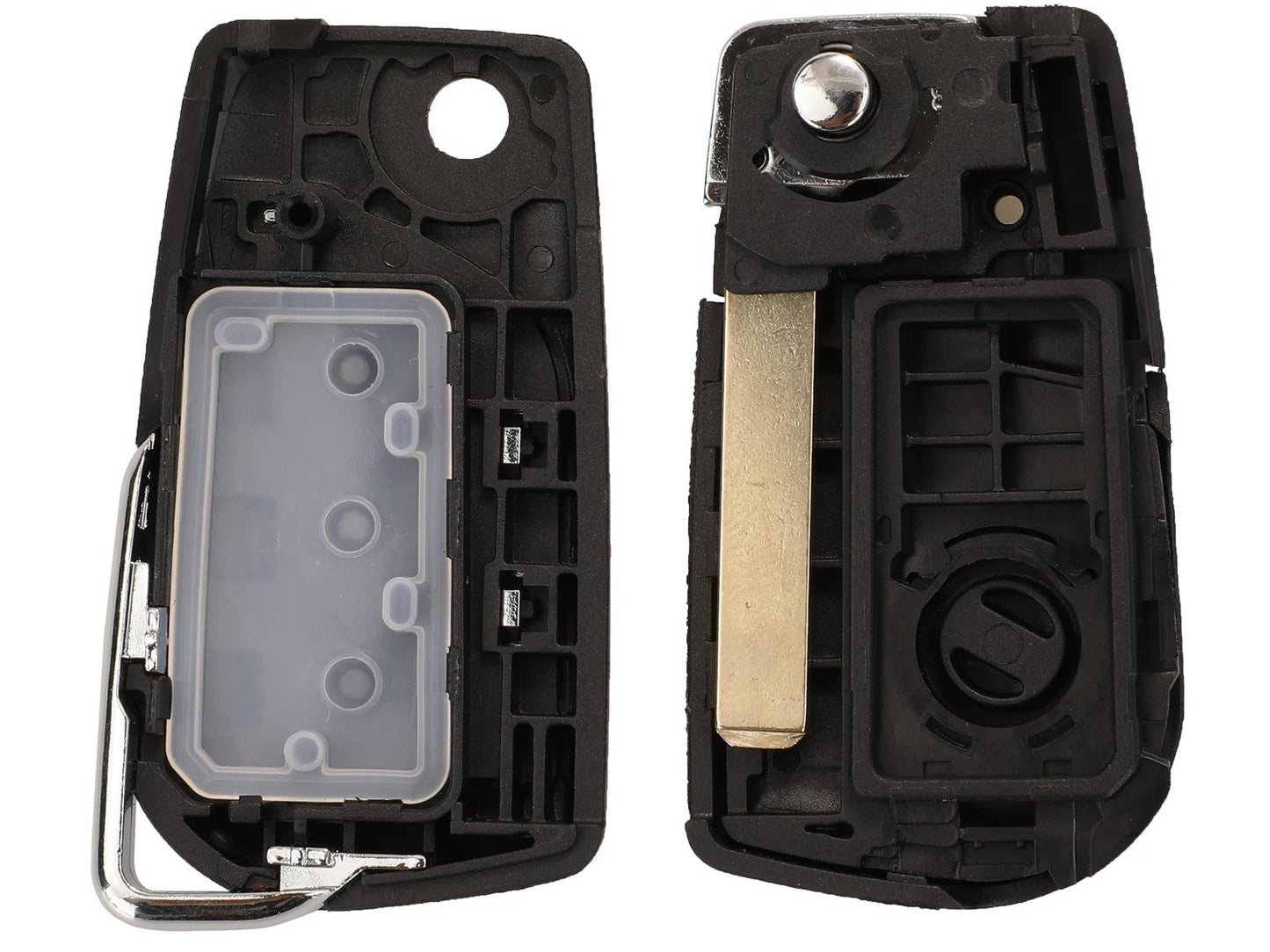 Key Shell Remote Control Peugeot Citroen Toyota 3 buttons