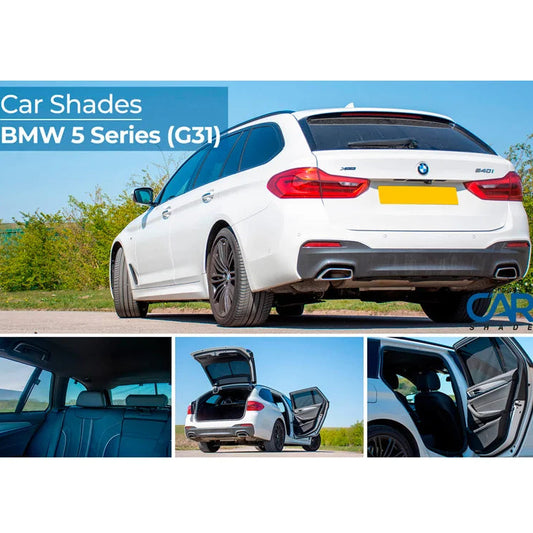 Kit de cortinas para BMW Serie 5 G31 Touring 2017-2023 (8 peças)