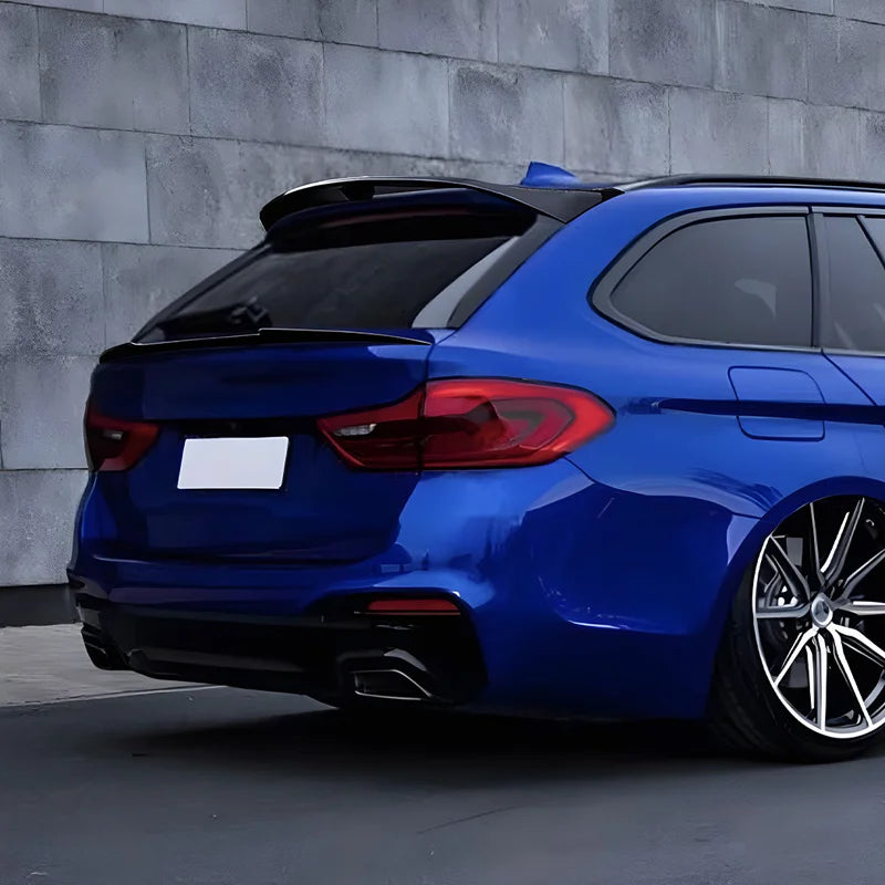 Lower mid Spoiler Aileron Traseiro para BMW 5-Series G31 Touring 2017-2024 (ABS Glossy Black)