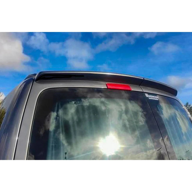 Spoiler Aileron para Volkswagen Caddy 2004-2020 (2 portas traseiras) (ABS Glossy Black)