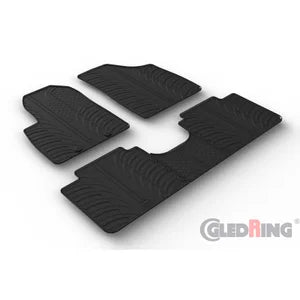 Tapetes de Borracha Forthing T5 Evo 2021- (T profile 5 Tapetes + Clips de encaixe)