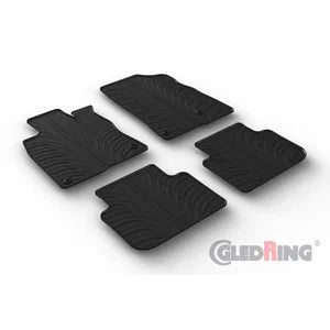 Tapetes de Borracha Honda Civic XI HB e:HEV 2022- (T profile 4 Tapetes + Clips de encaixe)
