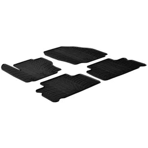 Tapetes de Borracha Ford S-Max 5 portas 2006-2011 & Ford Galaxy 2006-2010 (T profile 4 Tapetes + Clips de encaixe)