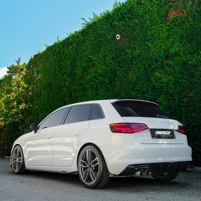 Spoiler Mala Audi A3 (8V) Sportback 2012-2020 excl. S-Line/S3/RS3 - Gloss black