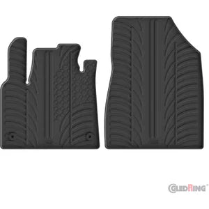 Tapetes de Borracha Renault Kangoo Cargo & Mercedes Citan Box (W420) & Nissan Townstar 2021- (T profile 2 Tapetes)