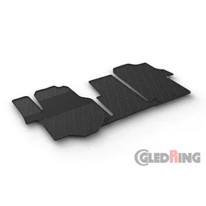 Tapetes de Borracha Volkswagen Crafter 2017- & MAN TGE 2017- (G profile 3-pieces)