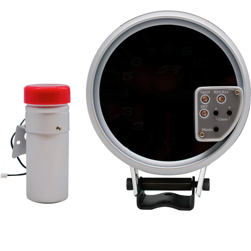 Manómetro Simoni Racing Conta Rotações 125mm 11000RPM shift light