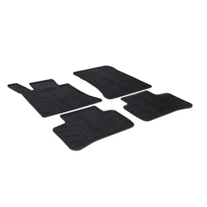 Tapetes de Borracha Mercedes GLK X204 2008- (T profile 4 Tapetes + Clips de encaixe)