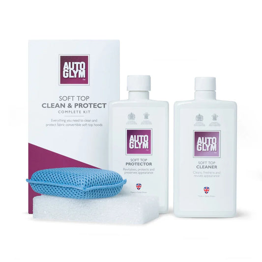 Kit Limpeza e Proteção de Capota Cabrio Autoglym Soft Top Clean & Protect Complete Kit