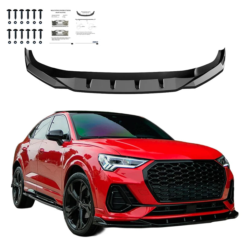 Difusor Frontal Audi Q3 (F3B) S-Line & Q3 Sportback (F3N) S-Line 2019-2025 excl. RSQ3