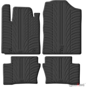 Tapetes de Borracha Kia Picanto 2017- (T profile 4 Tapetes + Clips de encaixe)