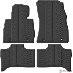 Tapetes de Borracha BMW X5 E53 1999-2006 (T profile 4 Tapetes + Clips de encaixe)