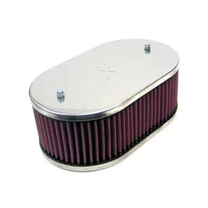 K&N Custom Racing Assembly Large Oval suitable for Weber 32/36 DGV/DGAV/DGMS 38 DGAS/DGAR Assembly height 65mm (56-9075)