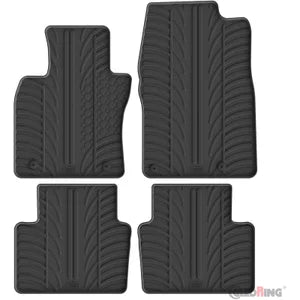 Tapetes de Borracha Mazda 3 2/2019- (T profile 4 Tapetes + Clips de encaixe)