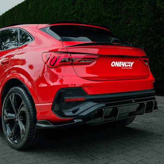 Difusores Traseiros Audi Q3 (F3N) Sportback S-Line 2019-2025 excl. RSQ3 - Gloss black