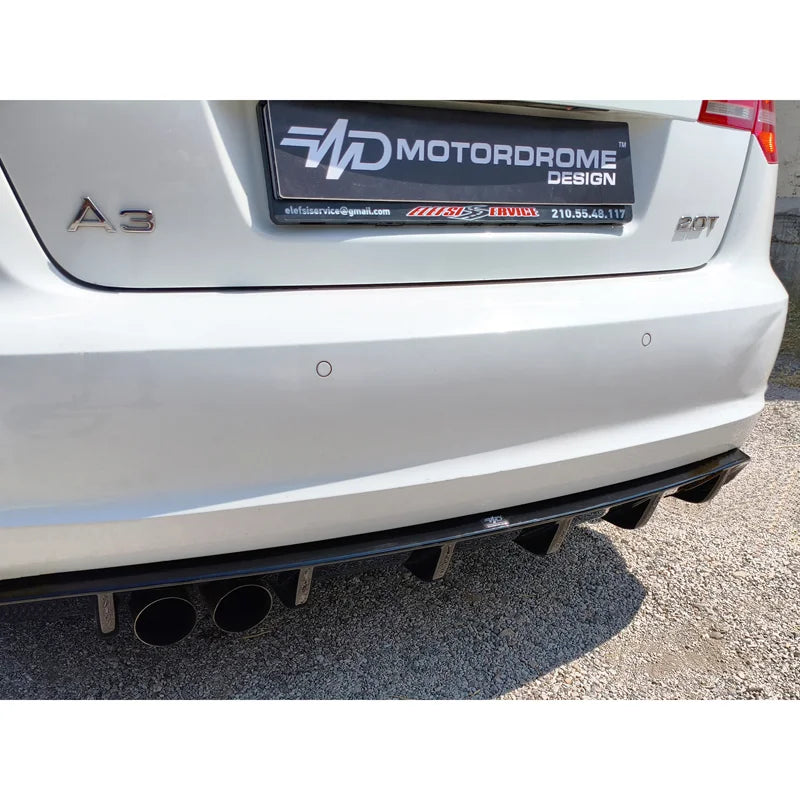 Difusor Traseiro Audi A3 8P Sportback incl. S-line 2008-2012