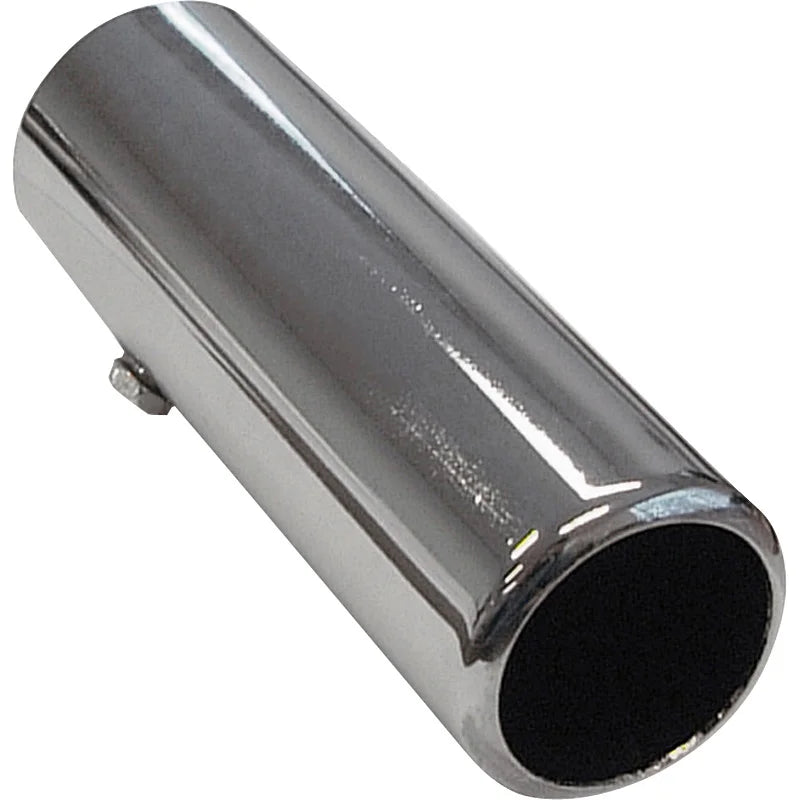 Ponteira de Escape AutoStyle Cromada redonda 50mm x 150mm