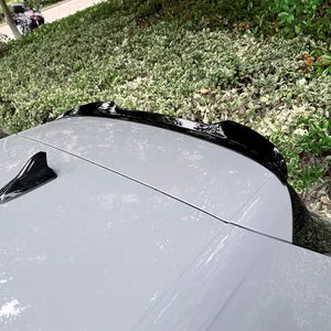 Aileron Spoiler Cap para Volkswagen Golf VIII HB 3/5-portas GTi/GTD/GTE/R/R-Line 2020- (ABS Glossy Black)