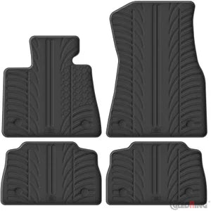 Tapetes de Borracha BMW X6 (G06) 2019- (T profile 4 Tapetes + Clips de encaixe)