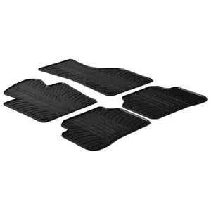 Tapetes de Borracha Volkswagen Passat 2010-2014 / Volkswagen Passat CC (T profile 4 Tapetes + Clips de encaixe)