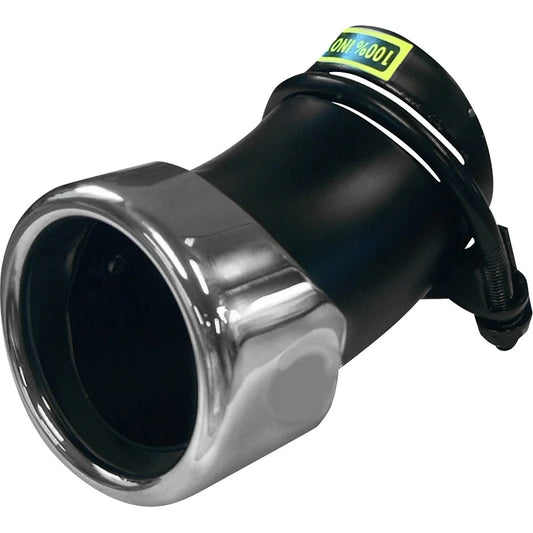 Ponteira de Escape AutoStyle em Inox Redonda 76mm Ajustável