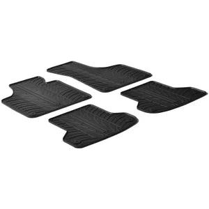 Tapetes de Borracha Audi A3 (8P) 2003-2012 (T profile 4 Tapetes + Clips de encaixe)
