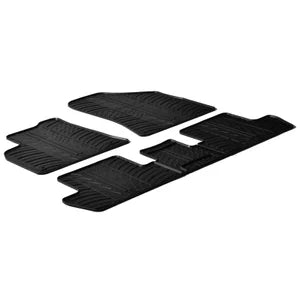 Tapetes de Borracha Peugeot 3008/5008 2009-2016 (T profile 5 Tapetes + Clips de encaixe)