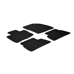 Tapetes de Borracha Honda Civic 5 portas 2006- 2011 (T profile 4 Tapetes + Clips de encaixe)