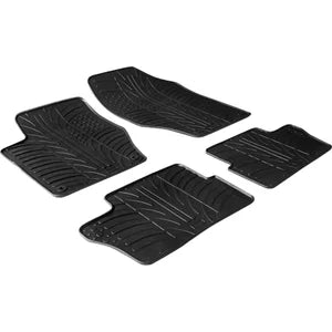 Tapetes de Borracha Peugeot 307 2001- & 308 3/5 portas/SW 2007-2013 (T profile 4 Tapetes + Clips de encaixe)