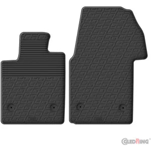 Tapetes de Borracha Volkswagen Transporter T7 Multivan 2021- (G profile 2 Tapetes + Clips de encaixe)