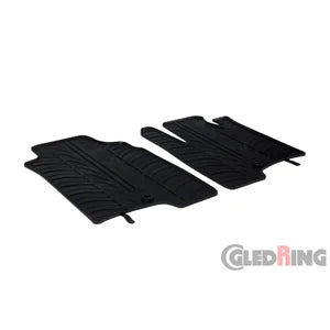 Tapetes de Borracha Fiat Panda Van2012-2014 (T profile 2 Tapetes)