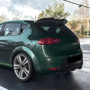 Spoiler Aileron para Seat Leon 1P 5-portas Facelift 2009-2012 (ABS Glossy Black)