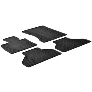 Tapetes de Borracha BMW X5 2006-2012 (T profile 4 Tapetes + Clips de encaixe)