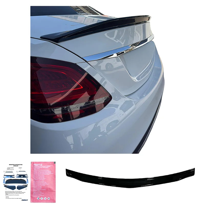 Spoiler Mala Mercedes Classe E (W212) Sedan Facelift 2012-2016 incl. AMG - Gloss black