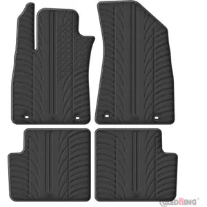 Tapetes de Borracha MG ZS 2017- excl. EV (automatic) (T profile 4 Tapetes)